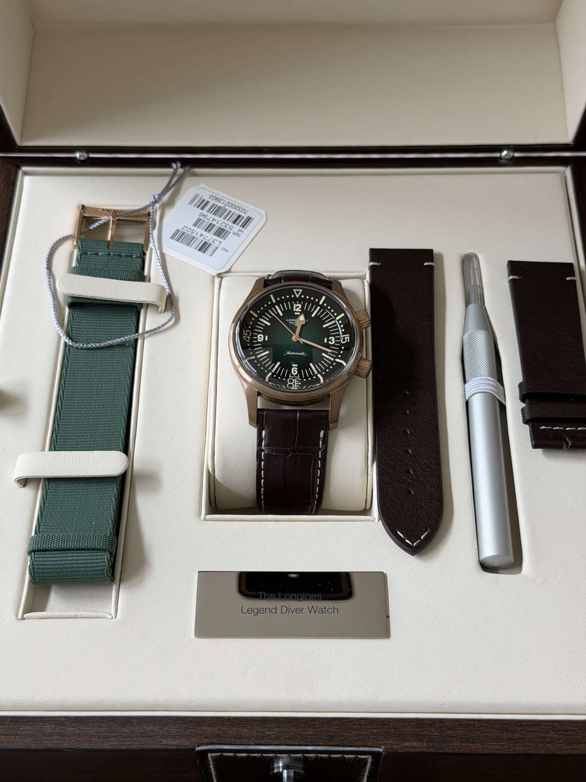 Longines Legend Diver Bronze – Ref. L3.774.1.50.2