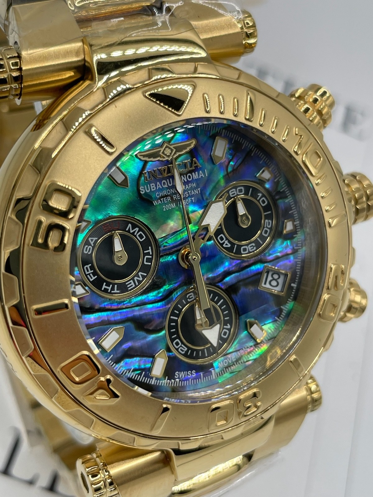 Invicta Subaqua Noma I Men’s Chrono Abalone Dial Watch (25801) Limited to 3,000