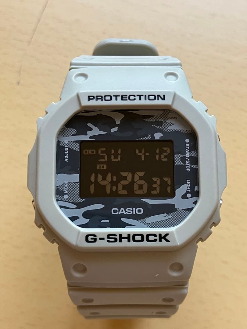 G-Shock DW-5600CA S Beige Camouflage Rare Color