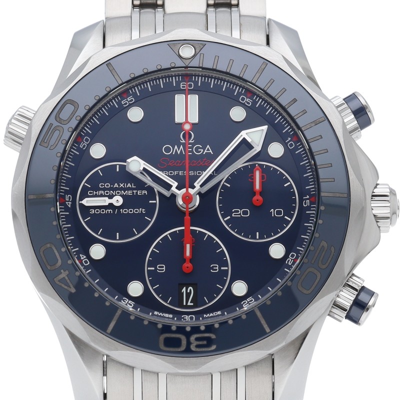 OMEGA Seamaster Diver 300M Co-Axial Chronograph 41.5mm 212.30.42.50.03.001 S…