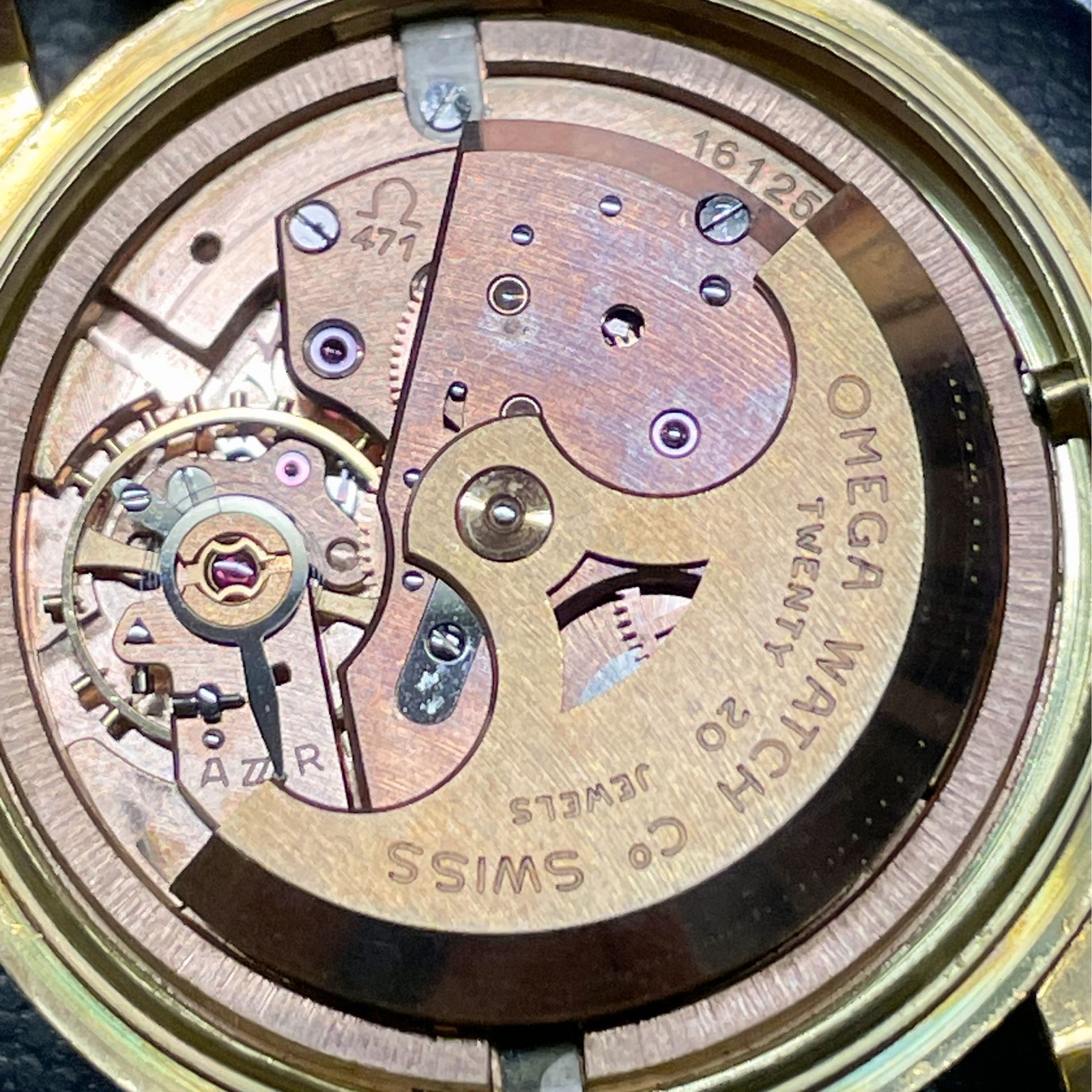 Omega Seamaster 2850SC XVI Melbourne Olympic 1956 Vintage Cal 471 Gold 18k 1958