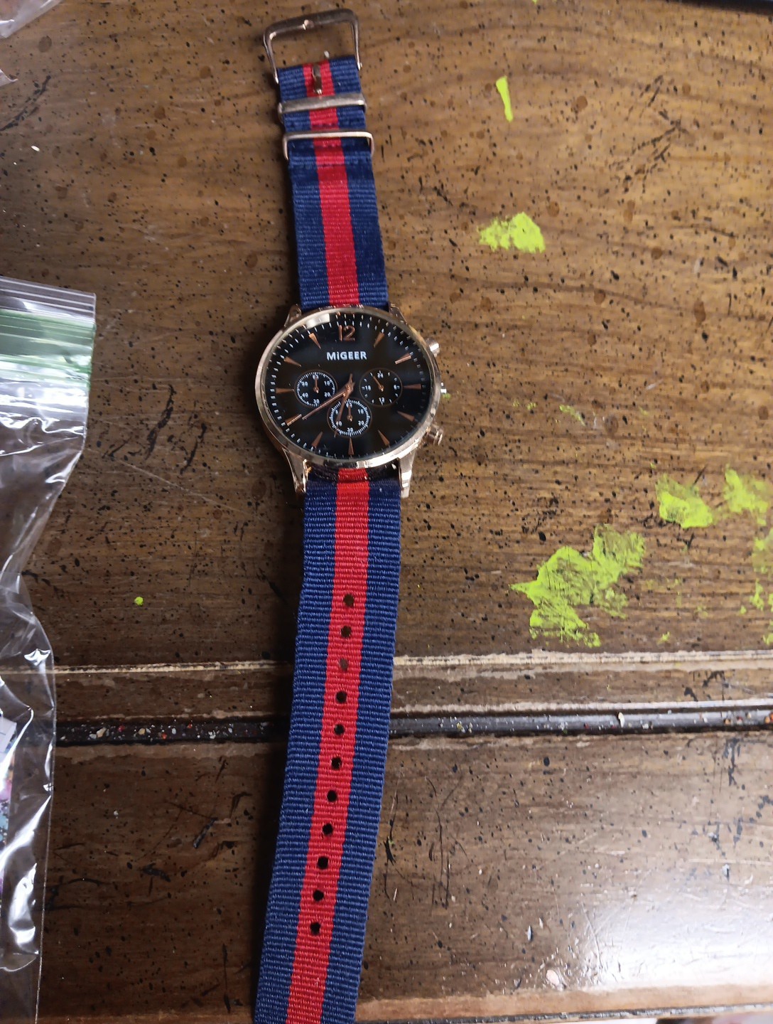 Migeer Watch With Cloth Strap
