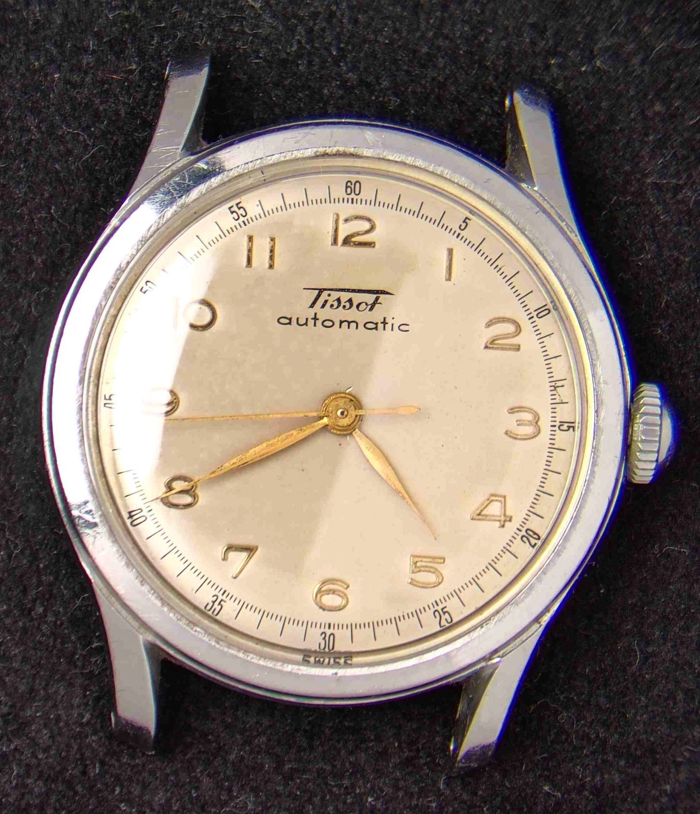 Tissot Military Khaki Dial Men’s Bumper Automatic Vintage Watch– Spares/Repairs
