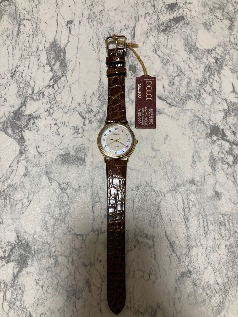 SEIKO Dolce SADX075 5E31-6D60 Quartz Mens Watch Original Band Unused Tag Japan