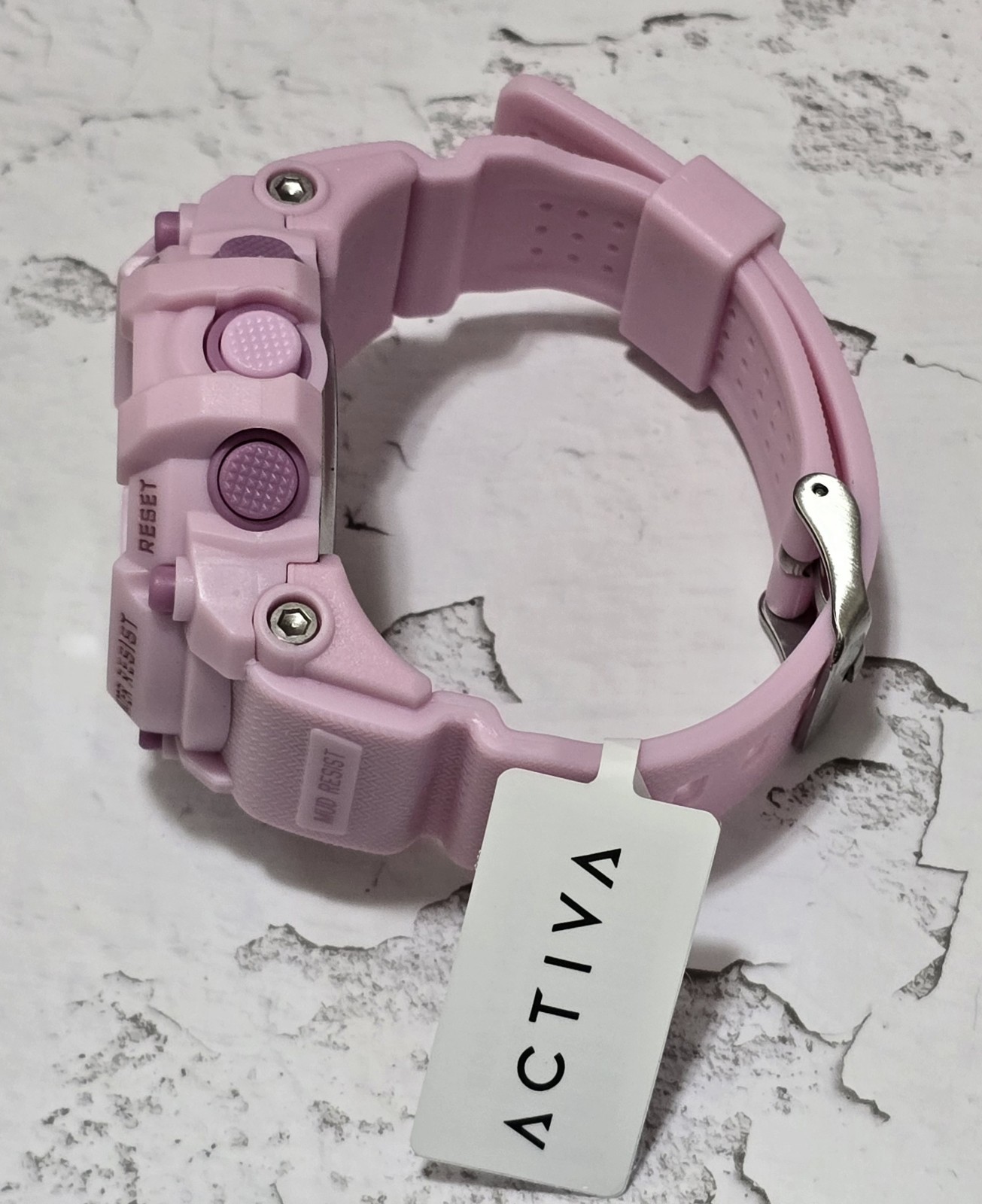 Activa X Invicta Digital Essentials Lady Watch 46mm Pink Purple ACW533-008 New