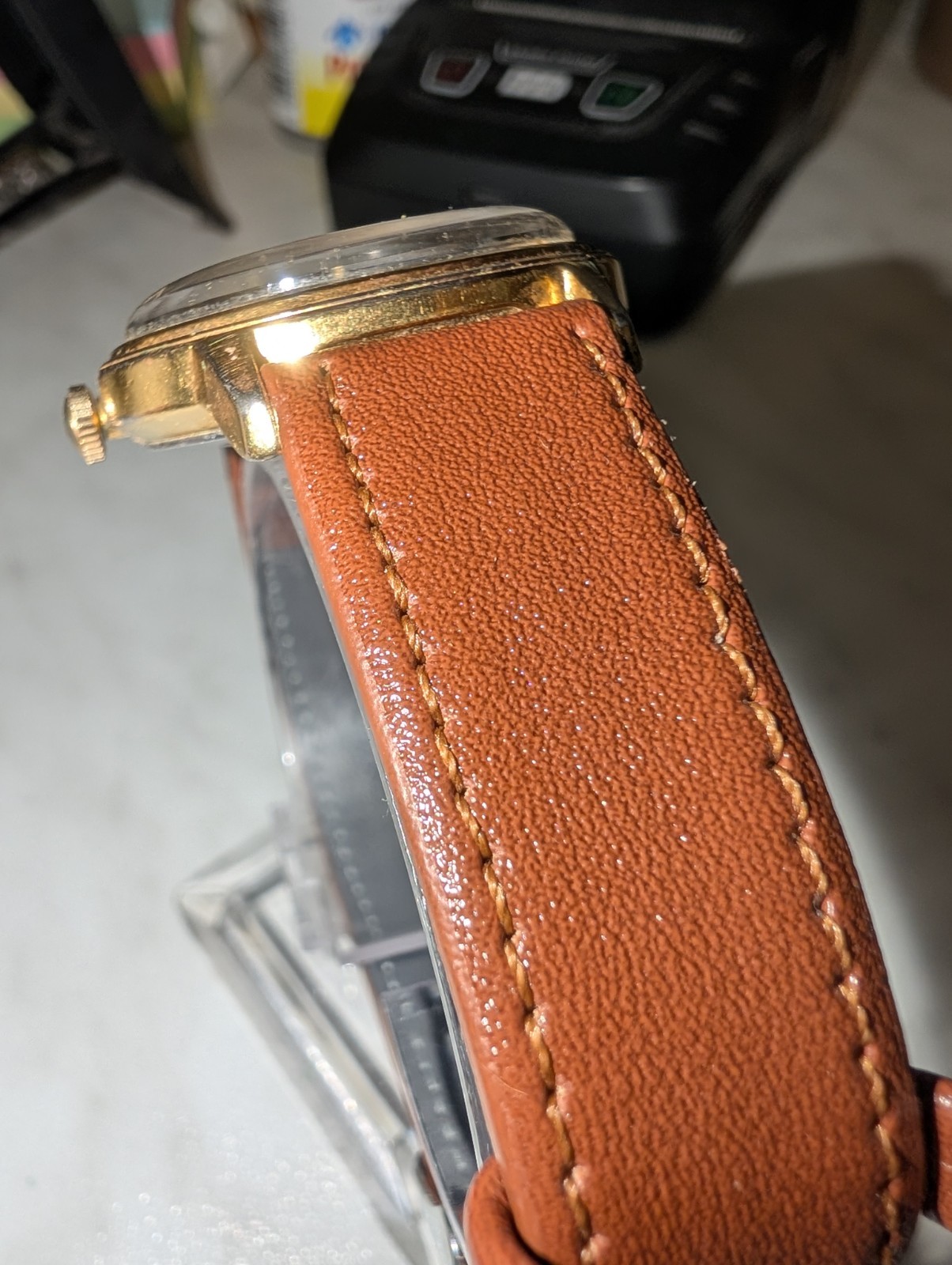 Timex Mercury Mens Watch Day/Date Chocolate Dial 1975