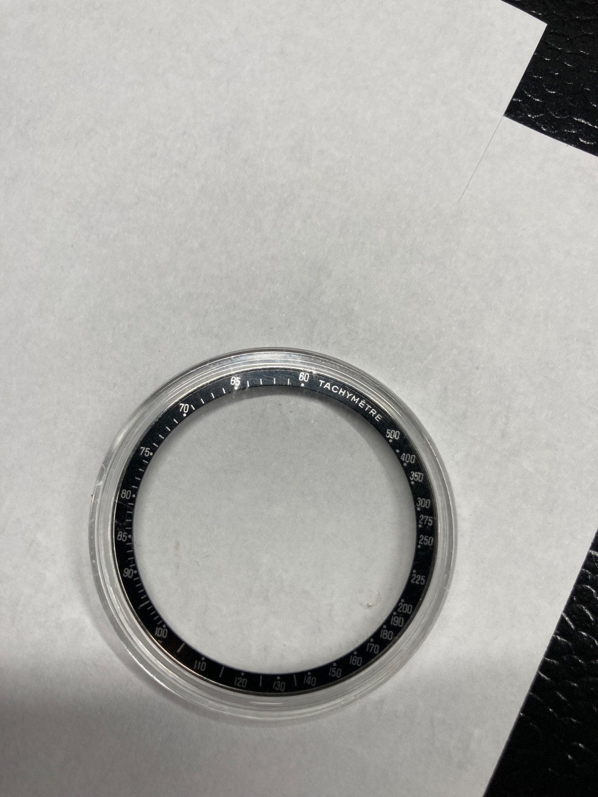 Omega Speedmaster Bezel Dot Beneath 70 Style # 1 Dot Above # 1 of # 190 Mint