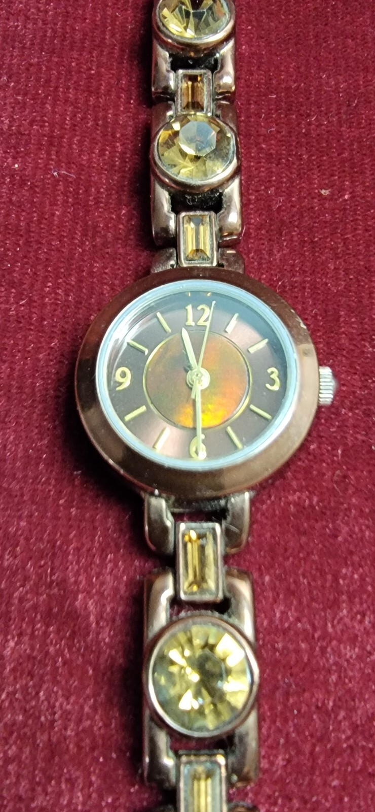 Allude Women’s Brown Bracelet Analog Watch Beautiful Ladies Watch w/ New Battery