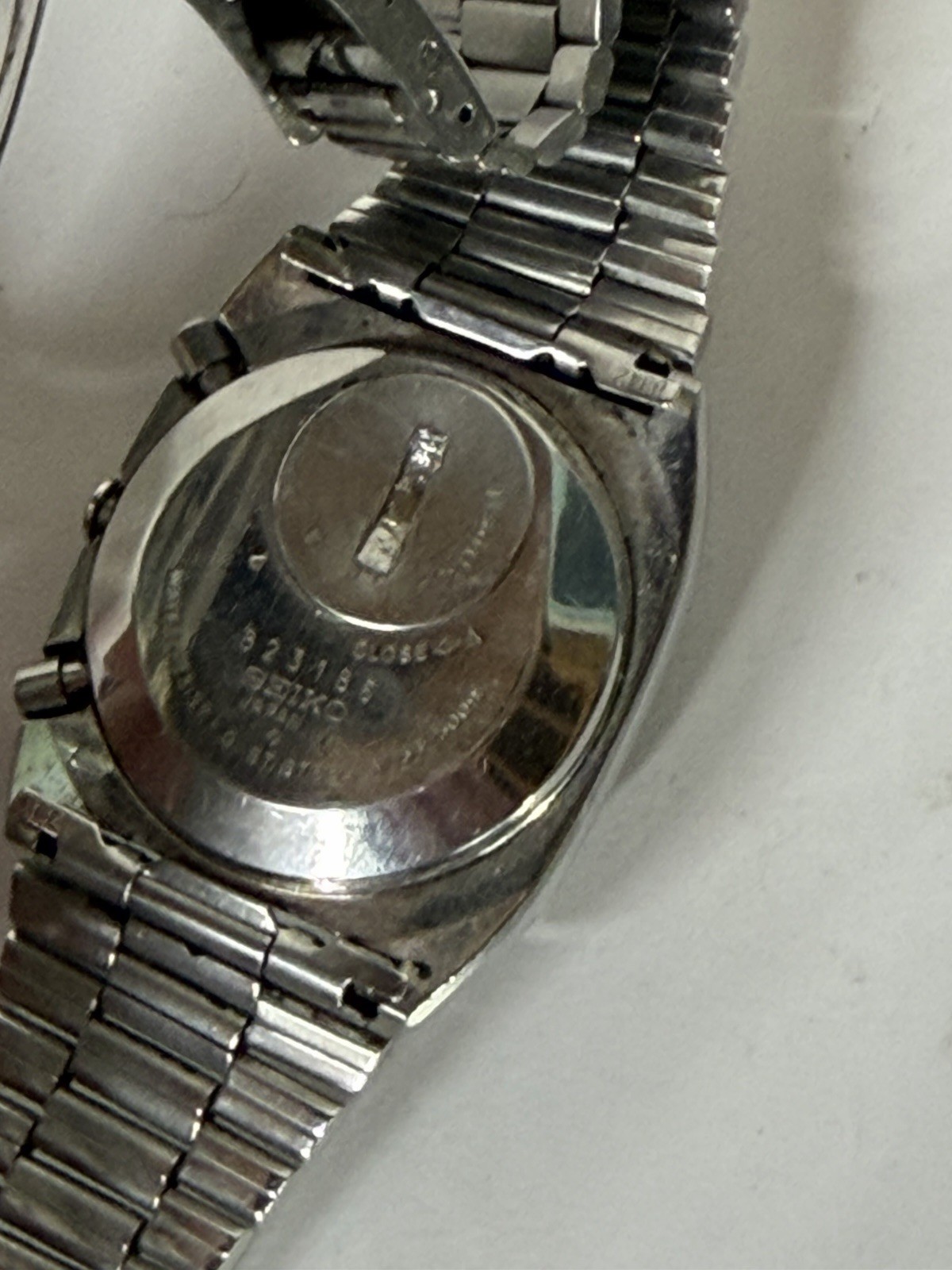 Vintage Seiko Quartz LC M 154 – 5009 watch, Untested