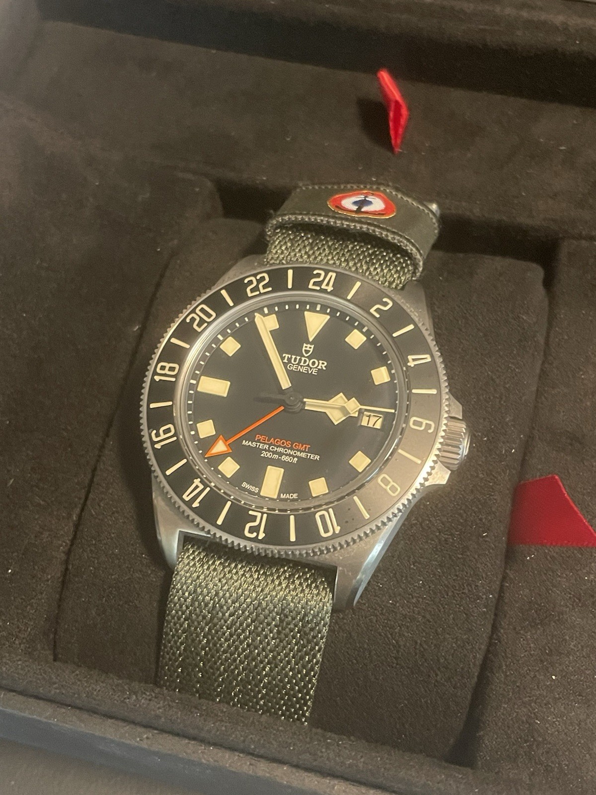 Tudor Pelagos FXD GMT Titanium 42mm Black Dial M2542G257NU-0002 Full Set