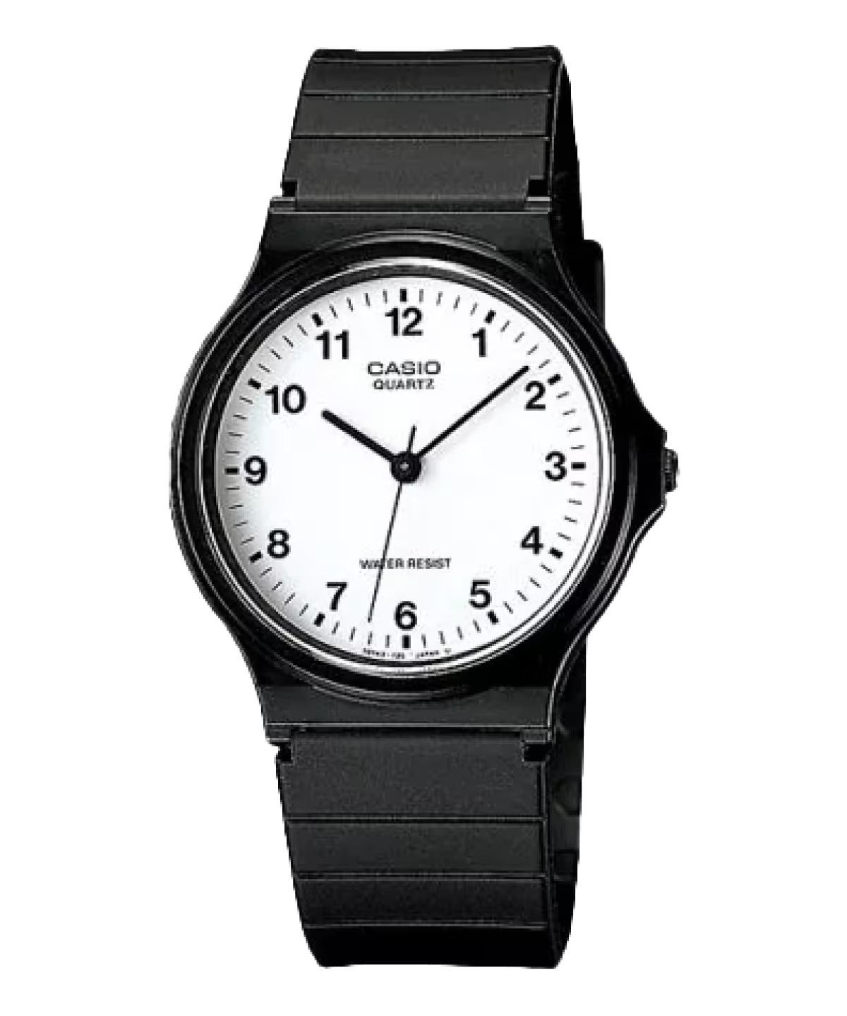 Casio MQ-24-7B Analog Watch White Dial Quartz Water Resistant Resin Band