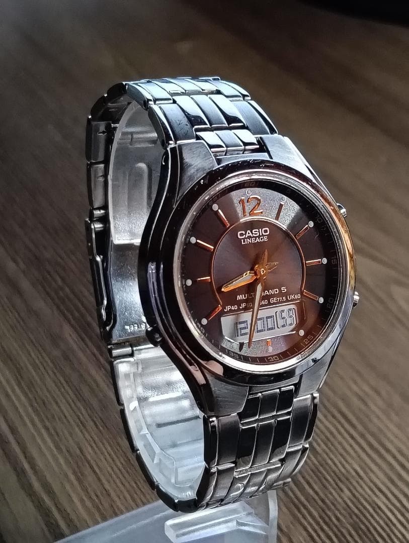 CASIO LINEAGE LCW-M200 Radio-Controlled Solar Watch From Japan