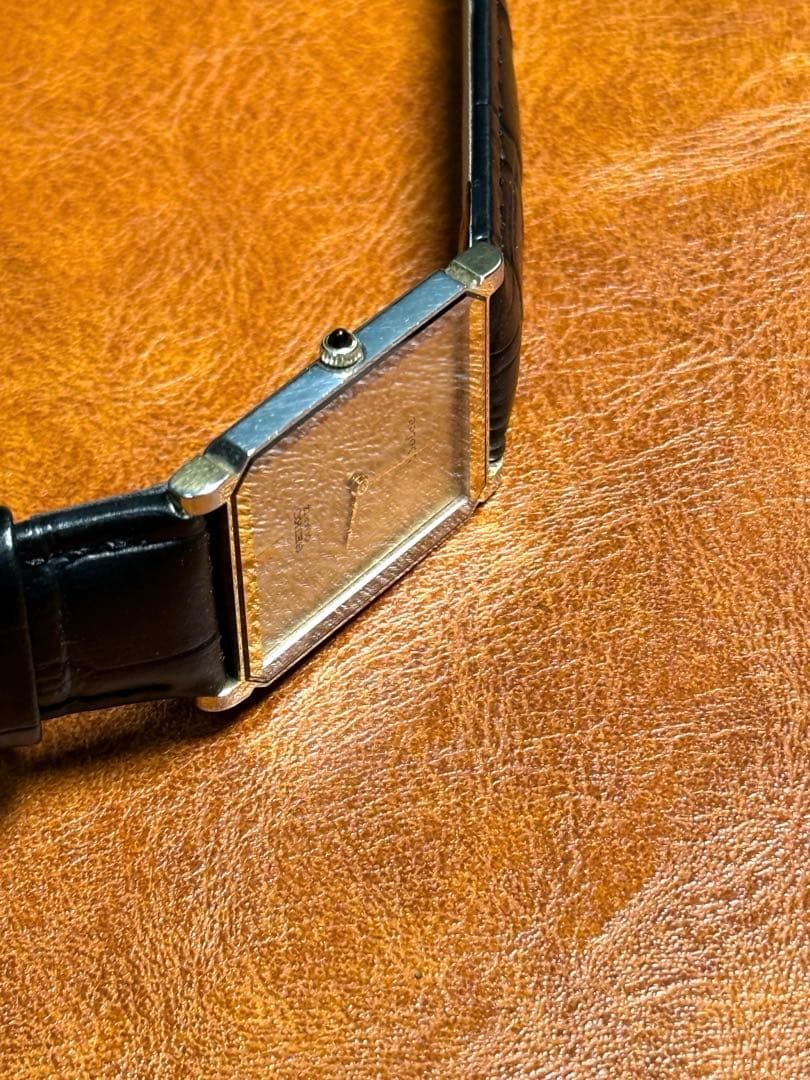 SEIKO DOLCE Rectangular 1980s Working Item