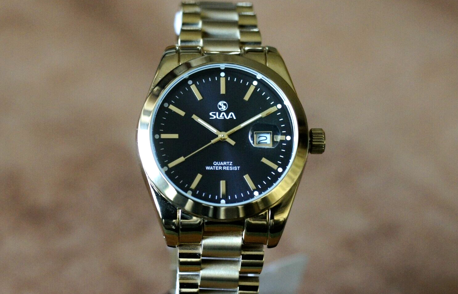 Slava men’s watch wristwatch 10167 Watch with Japan quartz movement MYOTA GIFT