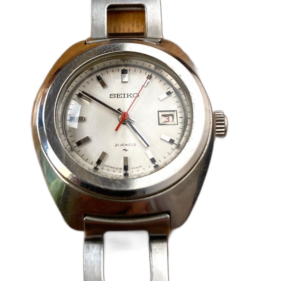 Seiko Lady Sports Wristwatch 1970s Mechanical Manual Pre-owned – Good