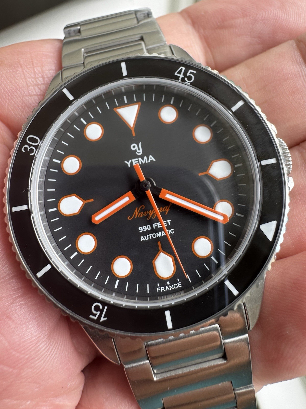 Yema Navygraf Maxi Dial • Automatic • 39mm • Full Kit