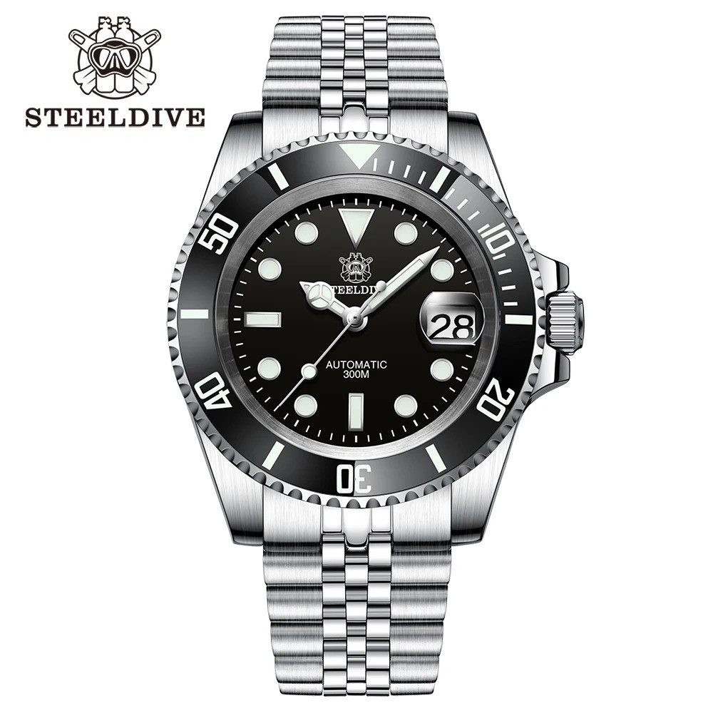 STEELDIVE SD1953 Men’s Automatic Dive Watch NH35 Sapphire Crystal 300M