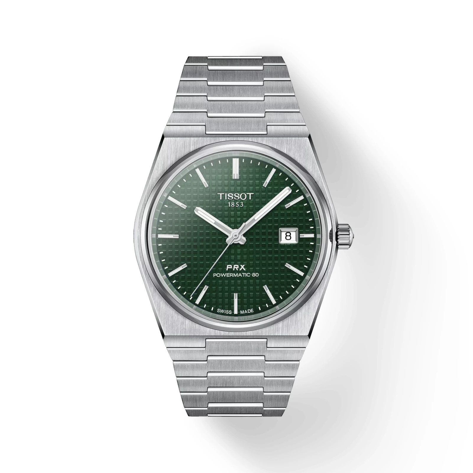 *BRAND NEW* Tissot PRX Green Dial Stainless Steel Men’s Watch T1374071109100