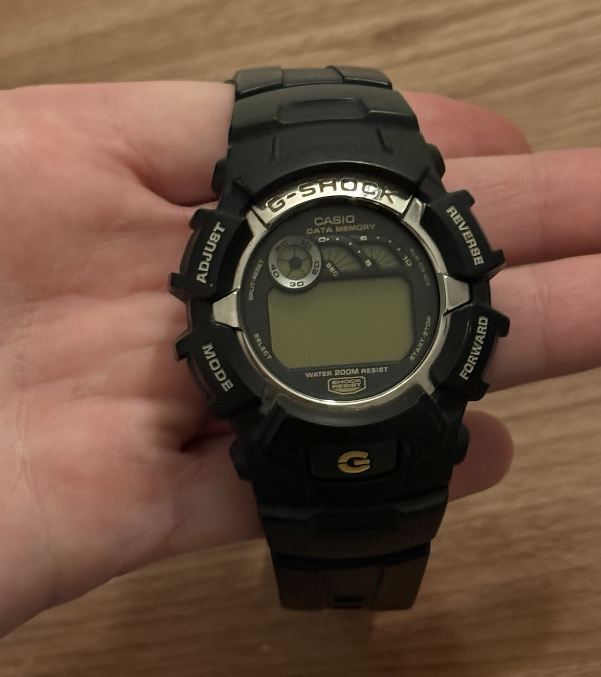 Casio G-SHOCK Watch 2276 G-2110 Shock-Resistant 200m (untested/needs new batter
