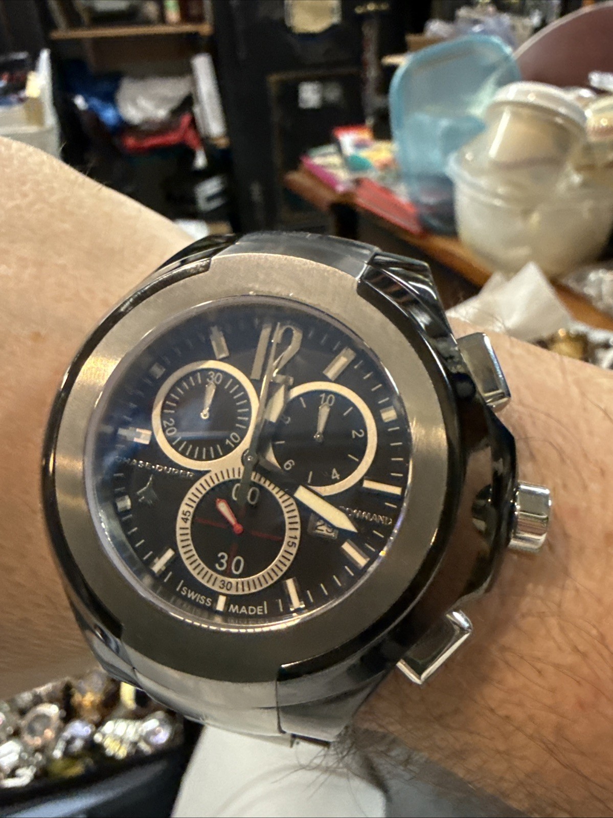 CHASE DURER MISSILE COMMAND LE/500 CHRONOGRAPH MEN’S WATCH 235-08-6