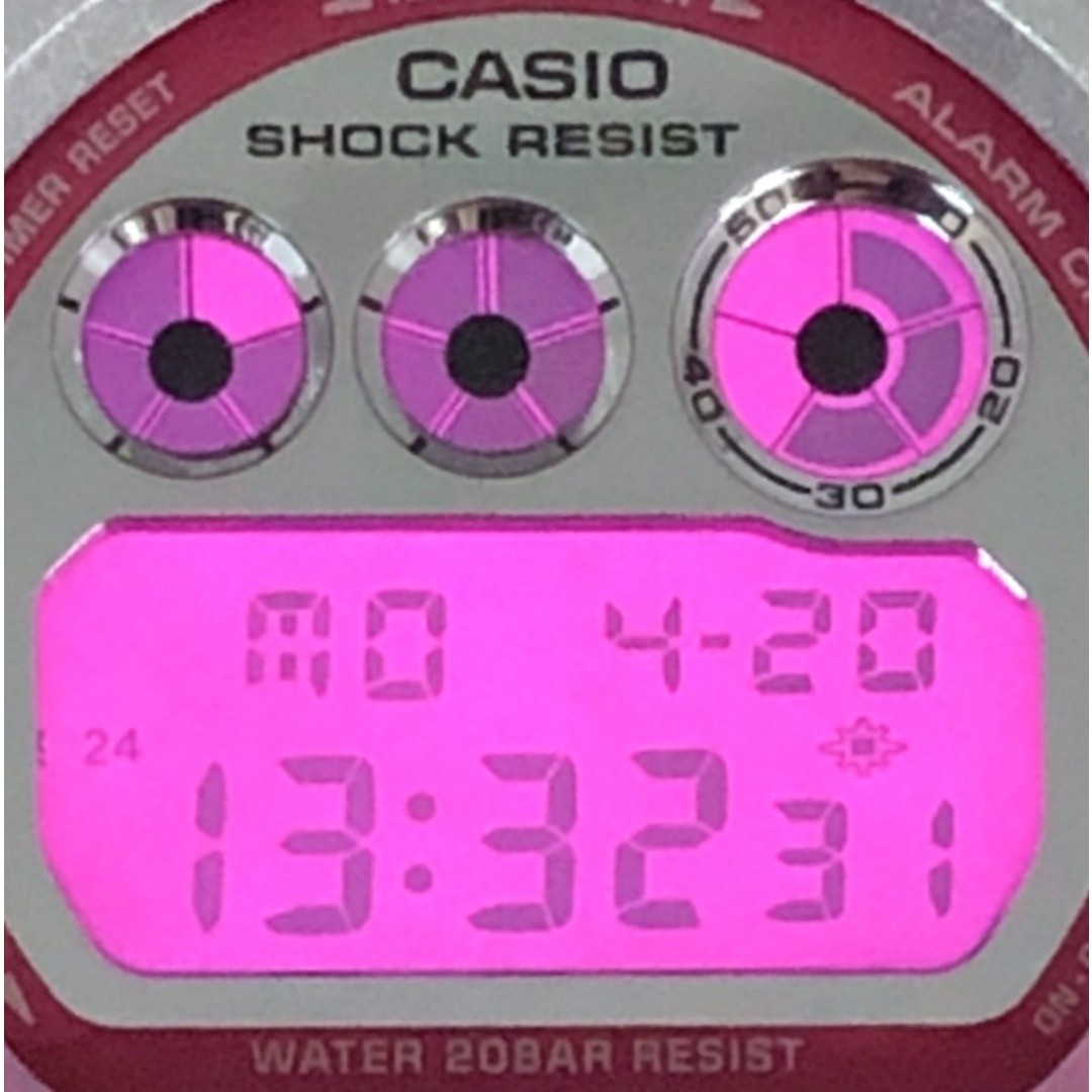 G SHOCK DW 6900CB 8 Crazy Colors Silver x Pink Mirror Dial Inverted Released in