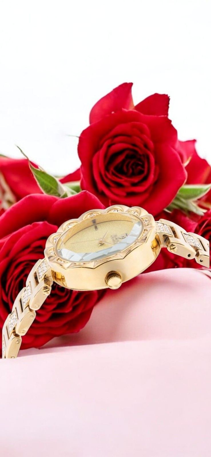 Woman’s Invicta Montres Prestige X 33mm Gold Tone And Jewels W Yellow MPW-0205