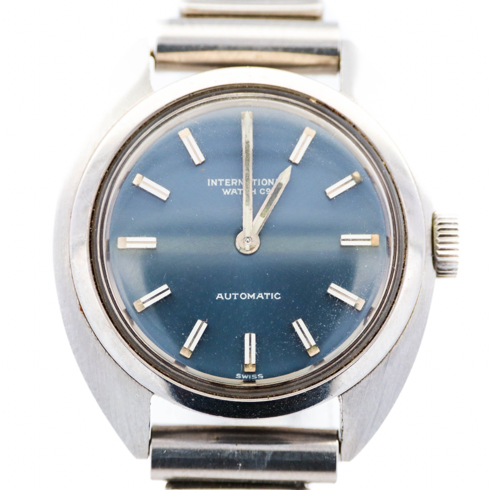 1971 Ladies Stainless Steel IWC Automatic Watch 24.5mm