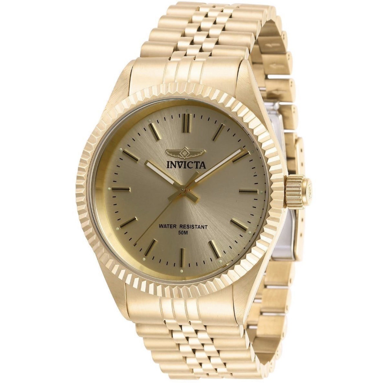 Invicta Men’s Watch Specialty Gold Tone Dial Quartz Bracelet 29388