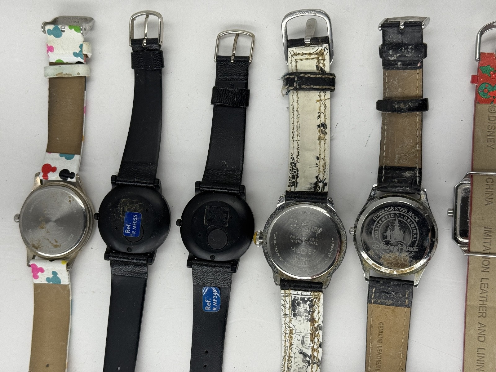 10 Vintage Disney Character Watch Mickey Mouse Tinker Bell Simba Disneyland READ
