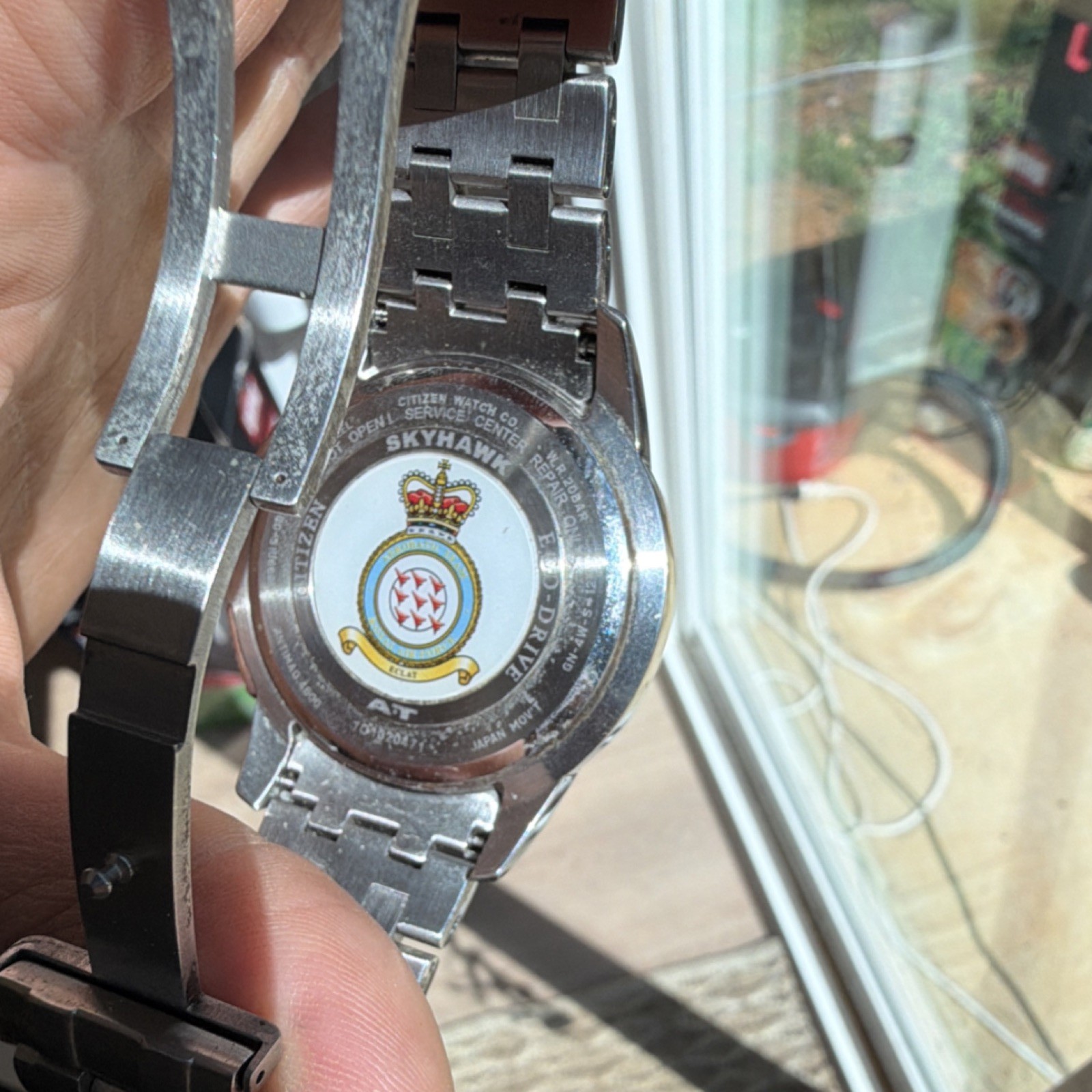 Citizen Skyhawk Red Arrows Eco-Drive Radio Controlled Chrono World Time 200m