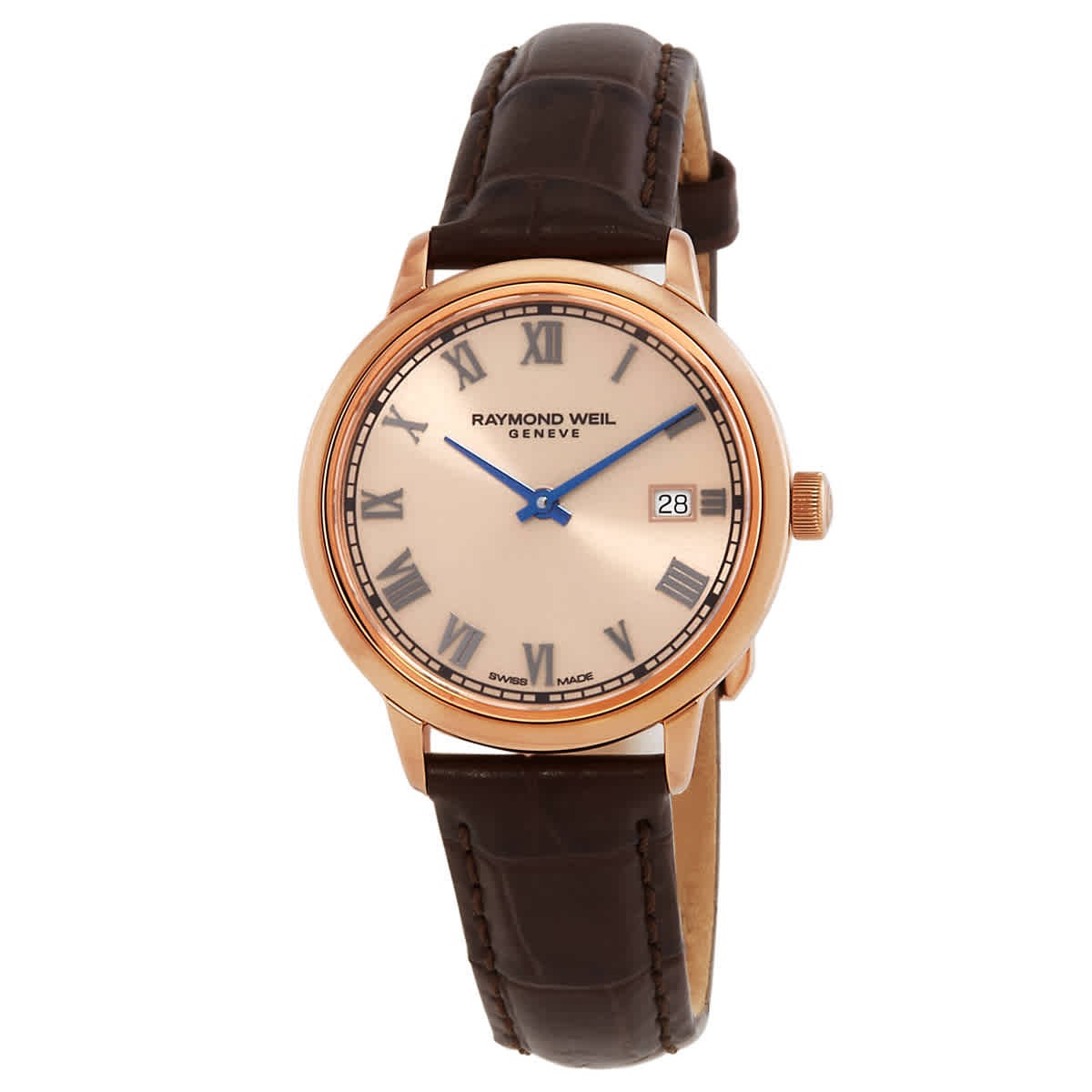 Raymond Weil Toccata Quartz Rose Gold Dial Ladies Watch 5985-PC5-00859