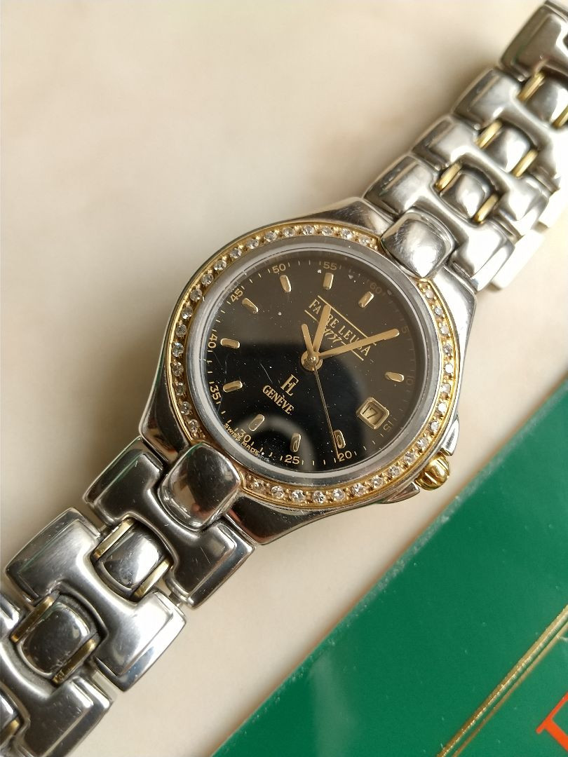 Favre-Louba Analog Quartz Women Watch, Antique Ladies , In Good Condition Vintag