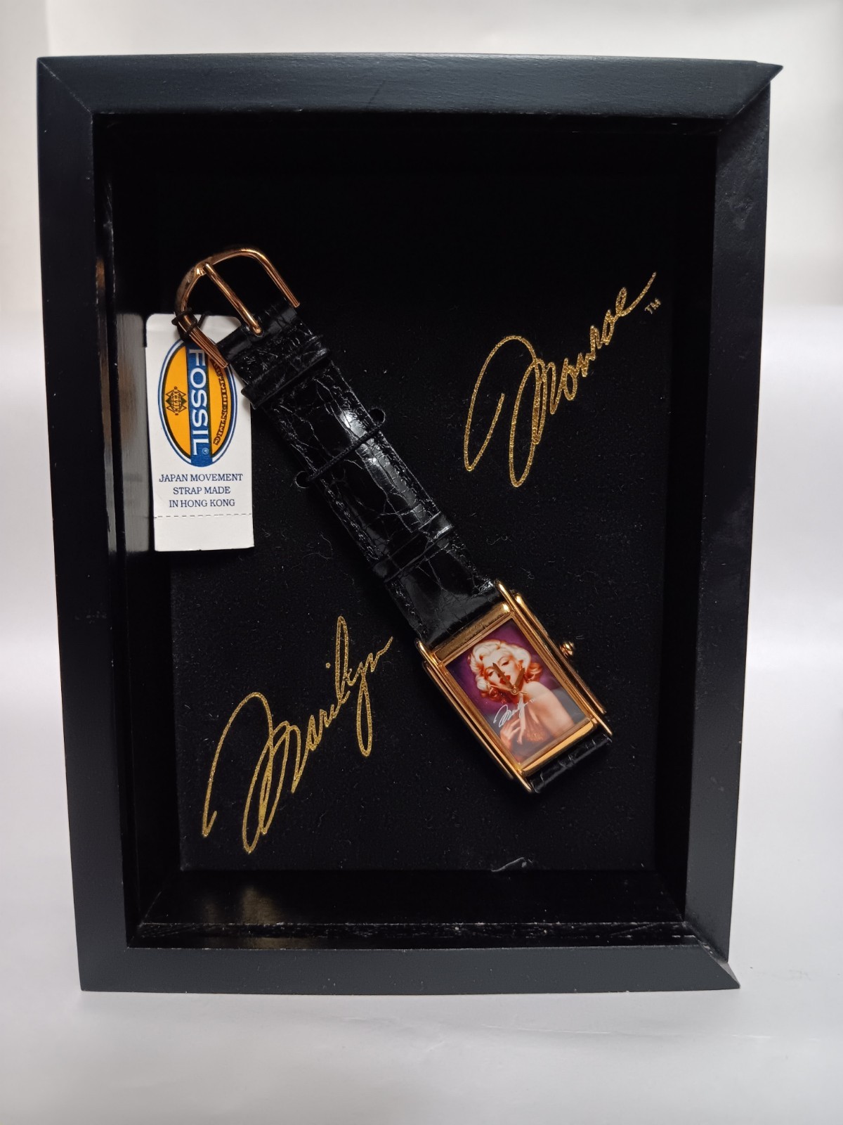 Limted Edition Marilyn Monroe Fossil Watch Postage Stamp Design 2,305/20,000