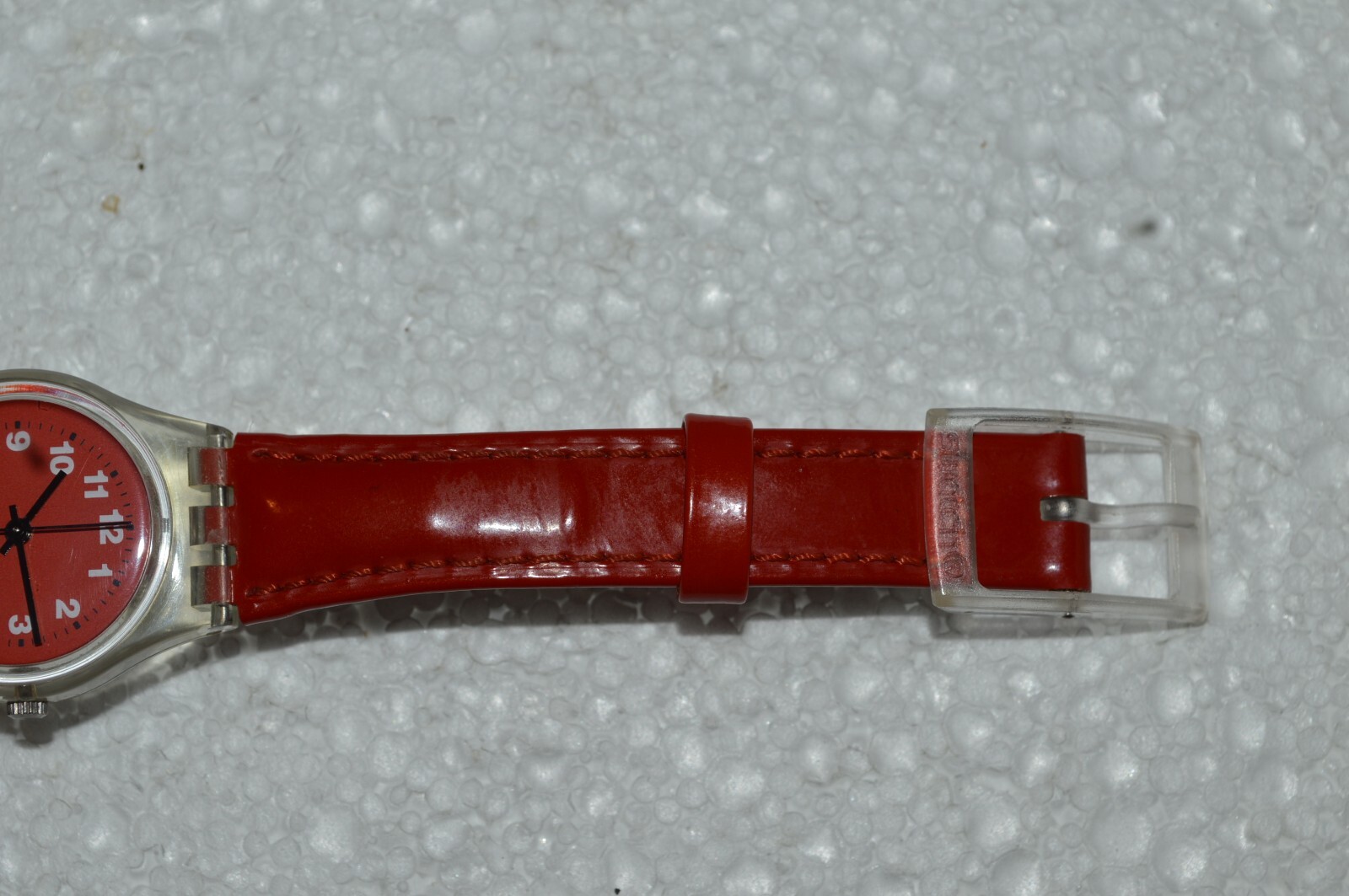 1996 Swatch Watch LK155 GLOSS Swiss Lady Quartz 25mm Originals Tested Vintage 96
