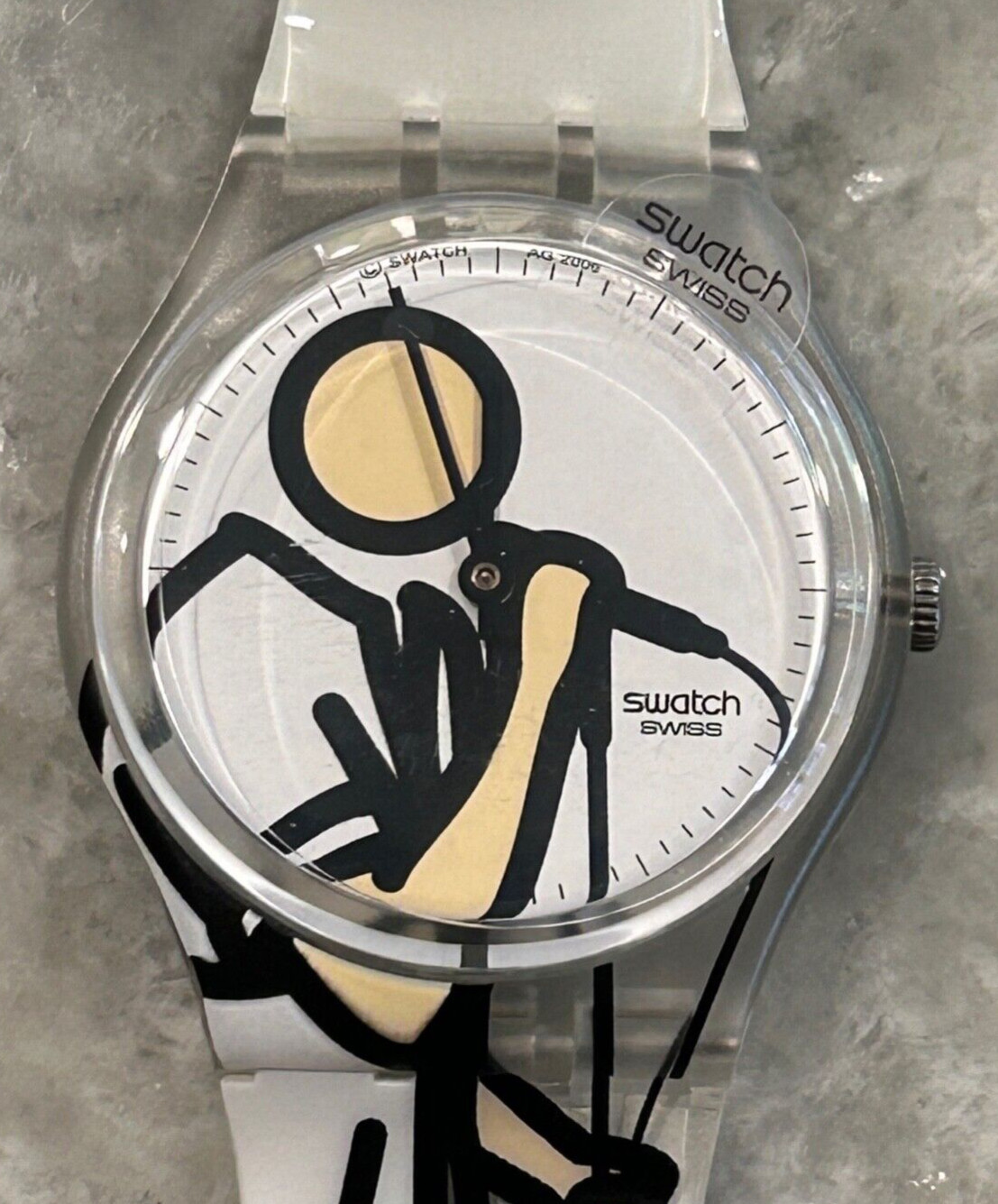 Swatch Montreux Jazz Festival – Bonjour Montreux – Julian Opie – GE184 – 2006