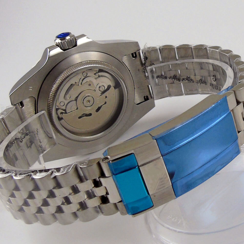 Tandorio Sapphire 40mm Sterile Automatic Men’s Watch Date NH35A PT5000 Luminous