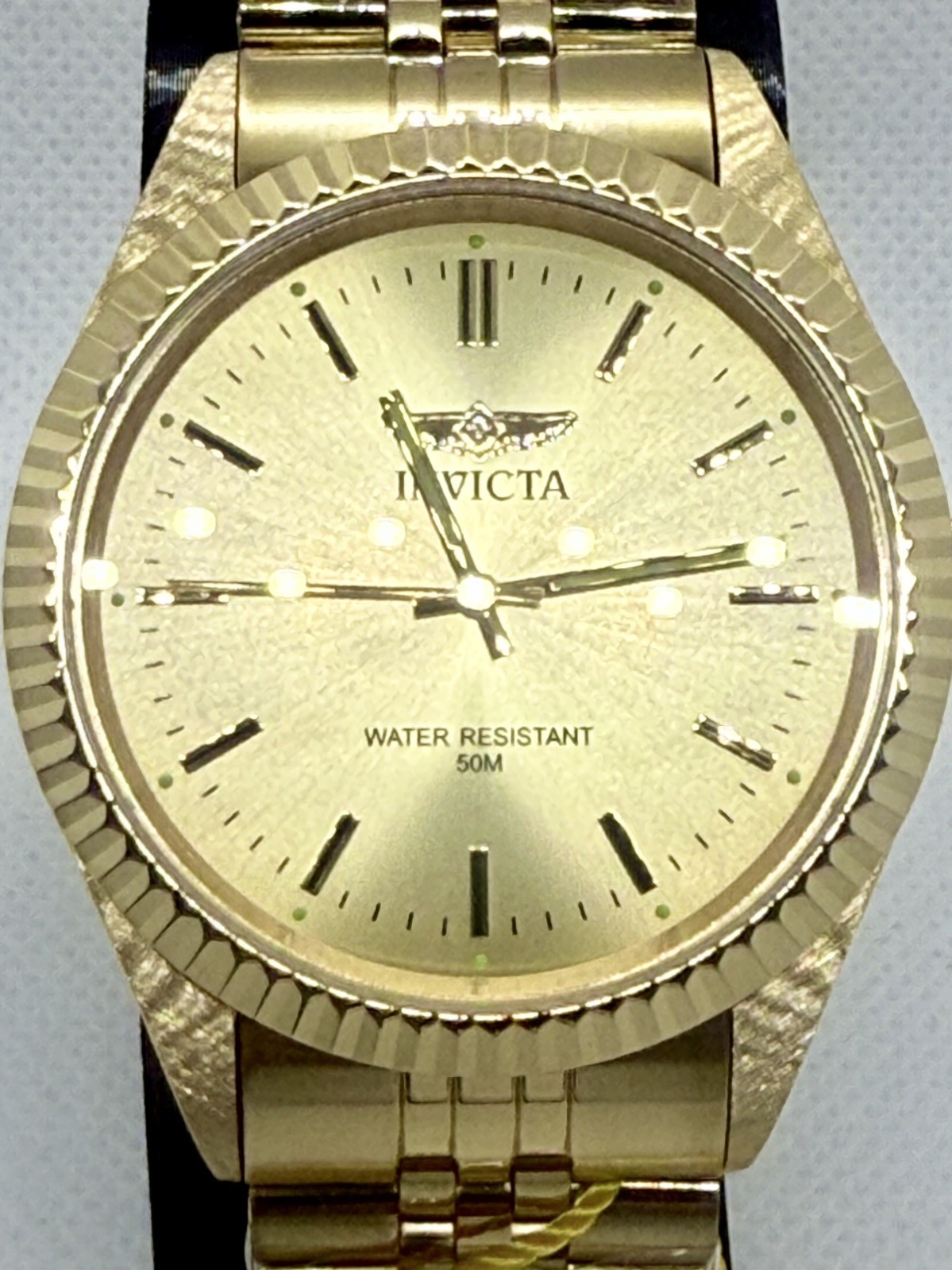 Invicta Men’s Watch Specialty Gold Tone Dial Quartz Bracelet 29388