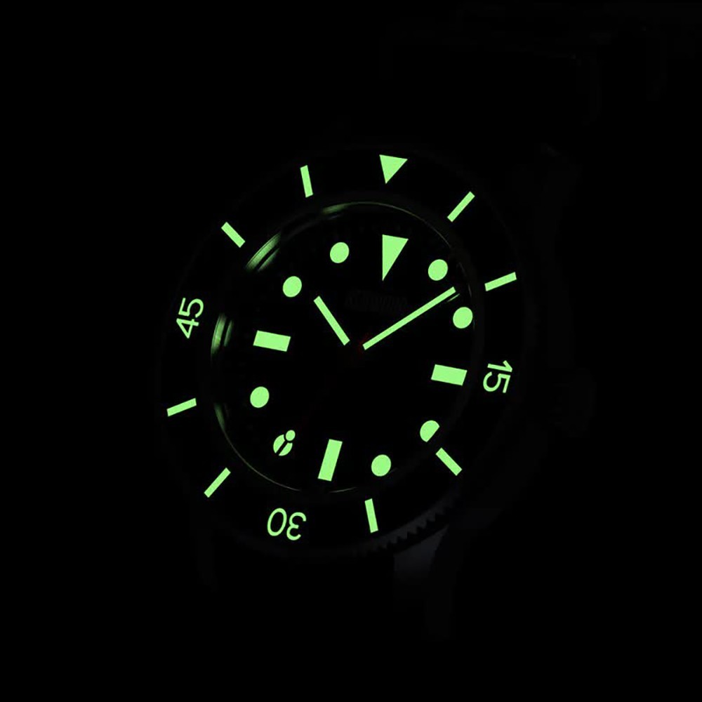 Redwood Tactical v3 Solar Black Steel Fabric Grey Military Men’s Watch