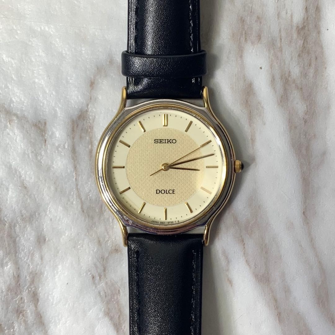 Vintage SEIKO 5E31-6D60 DOLCE Combination Quartz