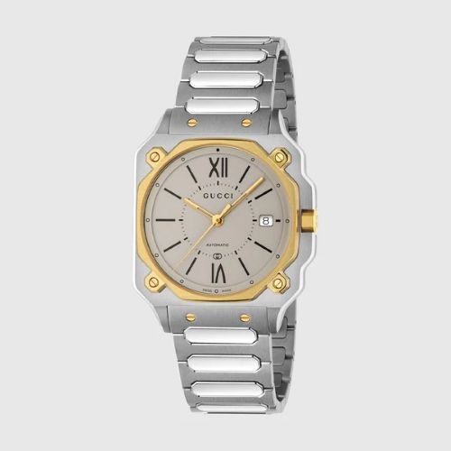 New Gucci 36 MM G-Flat Ladies Watch YA166403