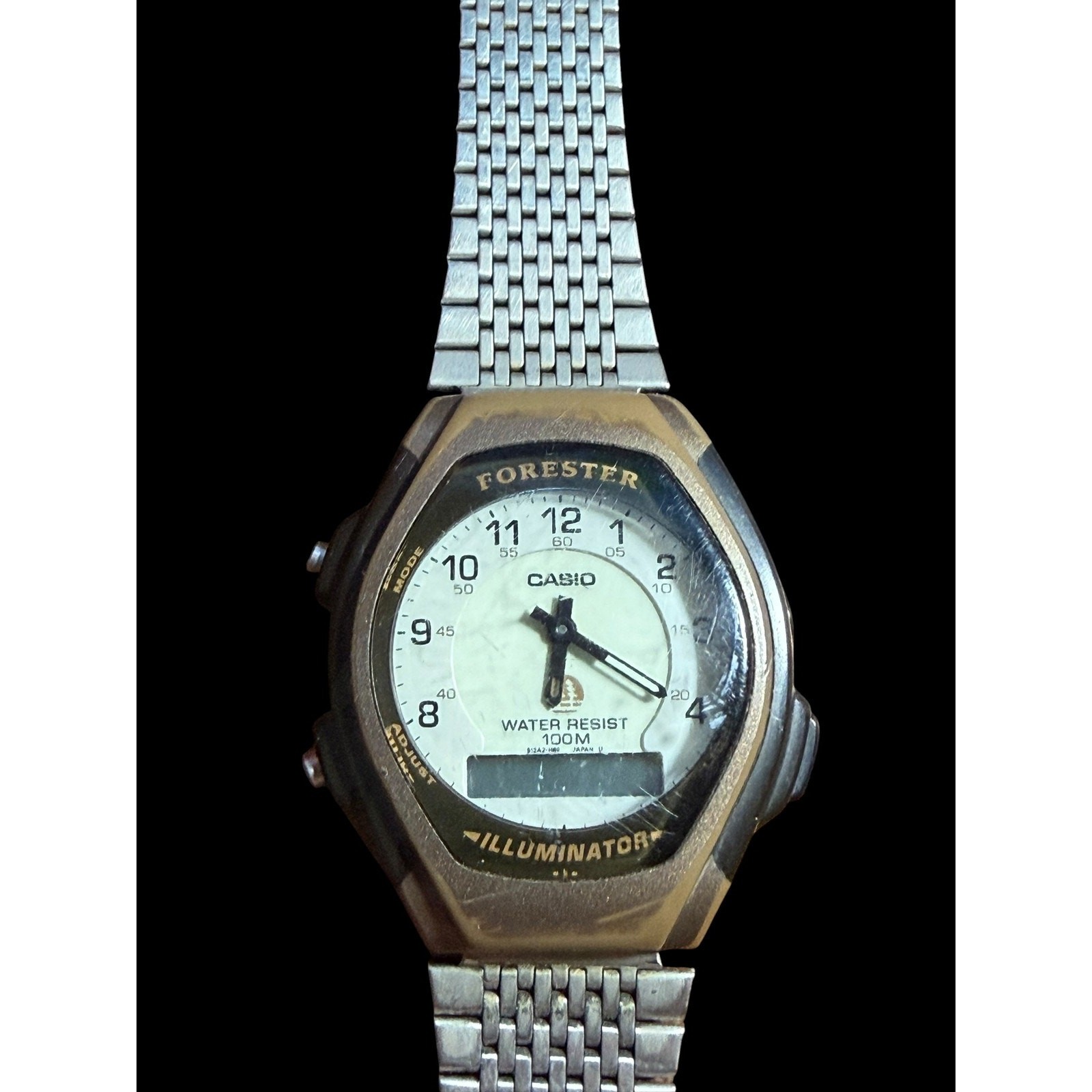 Casio Forester FT-800W Illuminator Vintage Ana-Digi 100M Water Resist Watch
