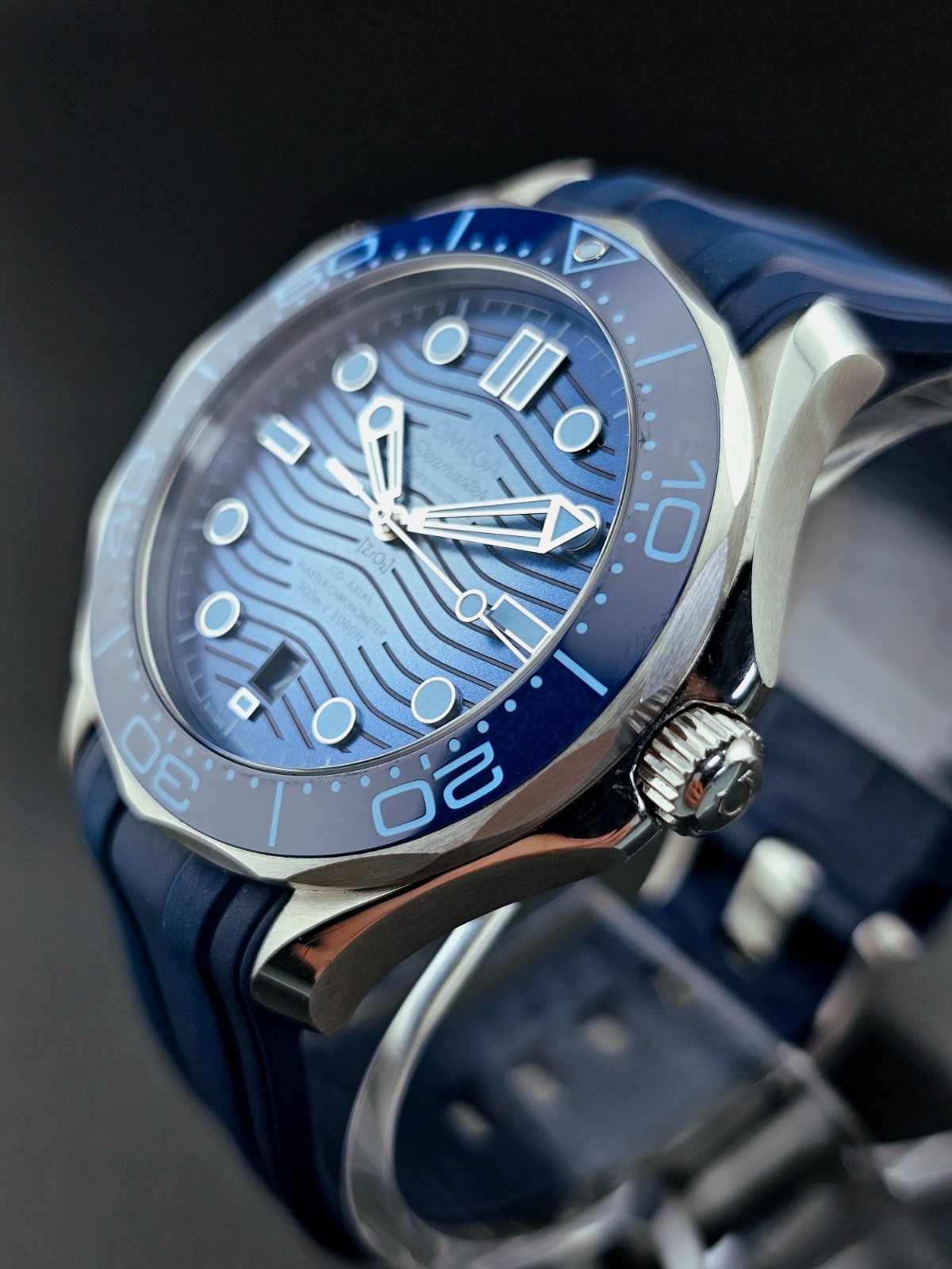 Omega Seamaster 300M 210.32.42.20.03.002 Summer Blue 42mm Full Set