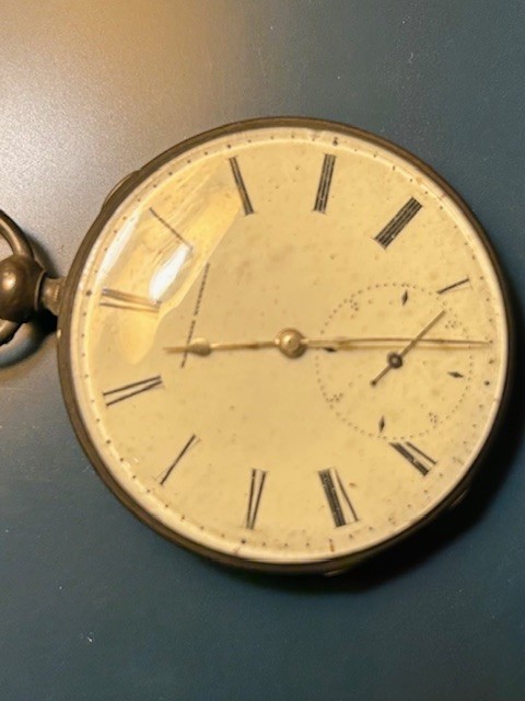 Vintage M.J. TOBIAS LIVERPOOL Hamals Pocket Watch 1805-1825