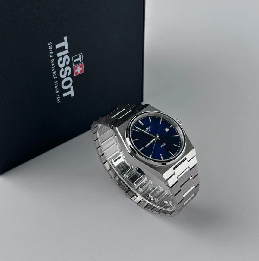 Tissot Men’s Classic PRX/316L Blue Stainless Steel Watch T137.410.11.041.00