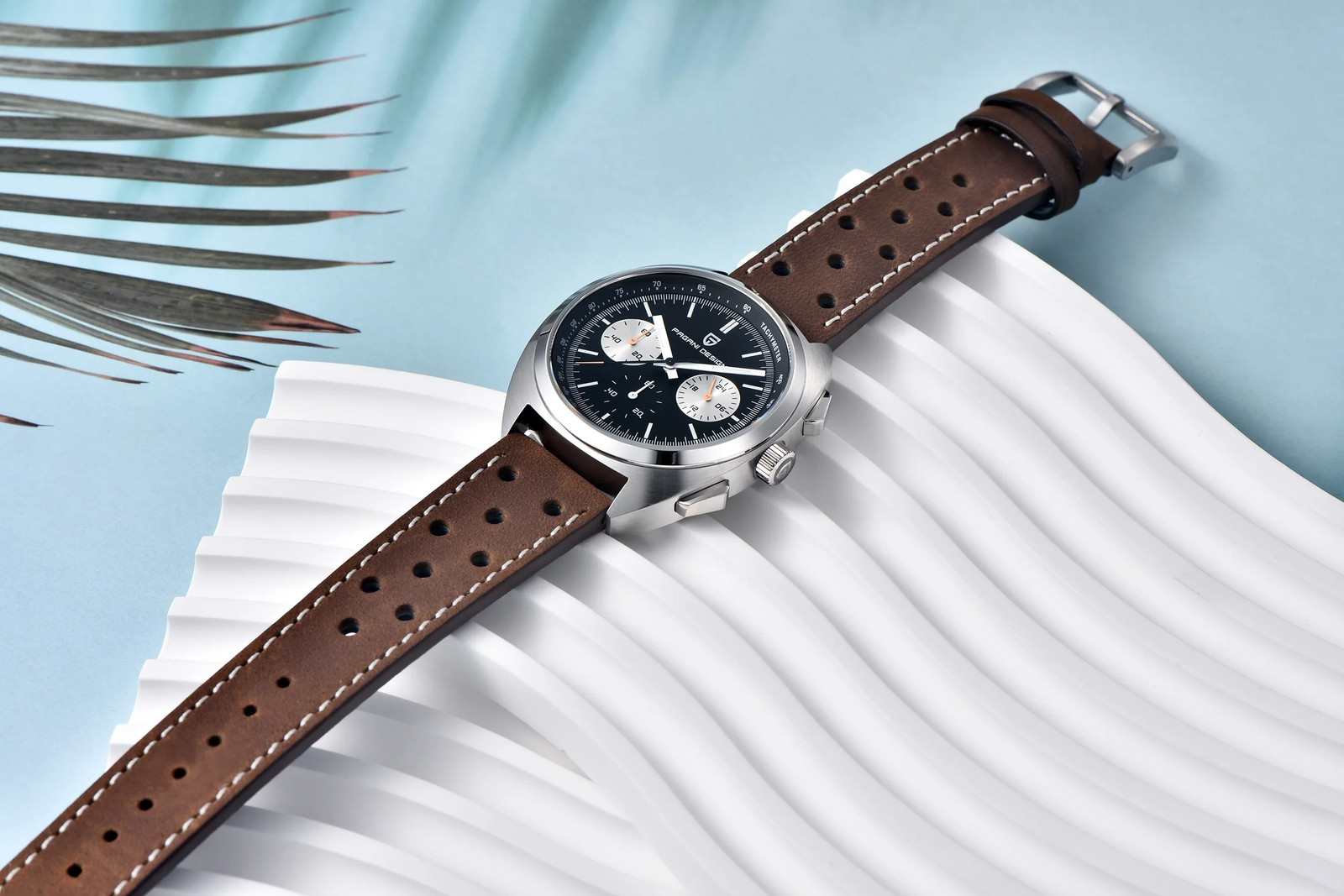 PAGANI DESIGN VK63 Chronograph Quartz Wrist Watch and Sapphire Glass