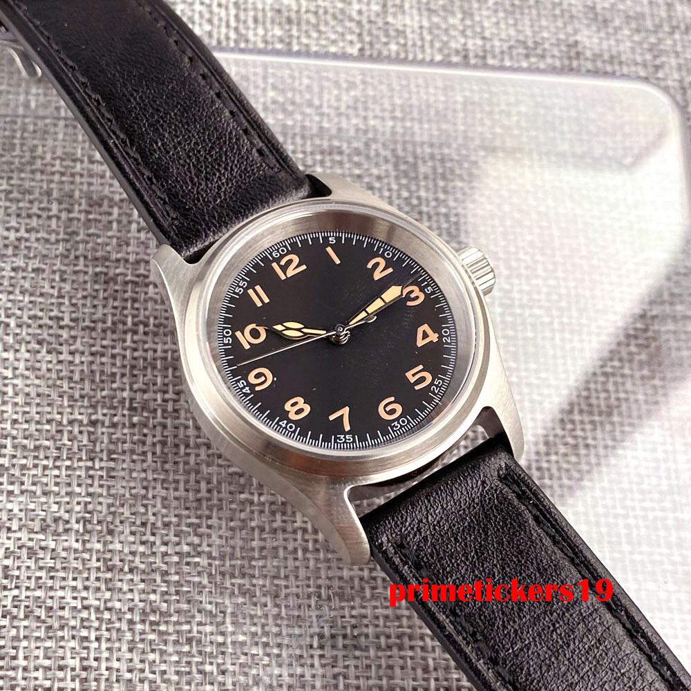Tandorio 36mm Pilot Men Lady Automatic Watch 20bar Sapphire NH35 PT5000 Luminous