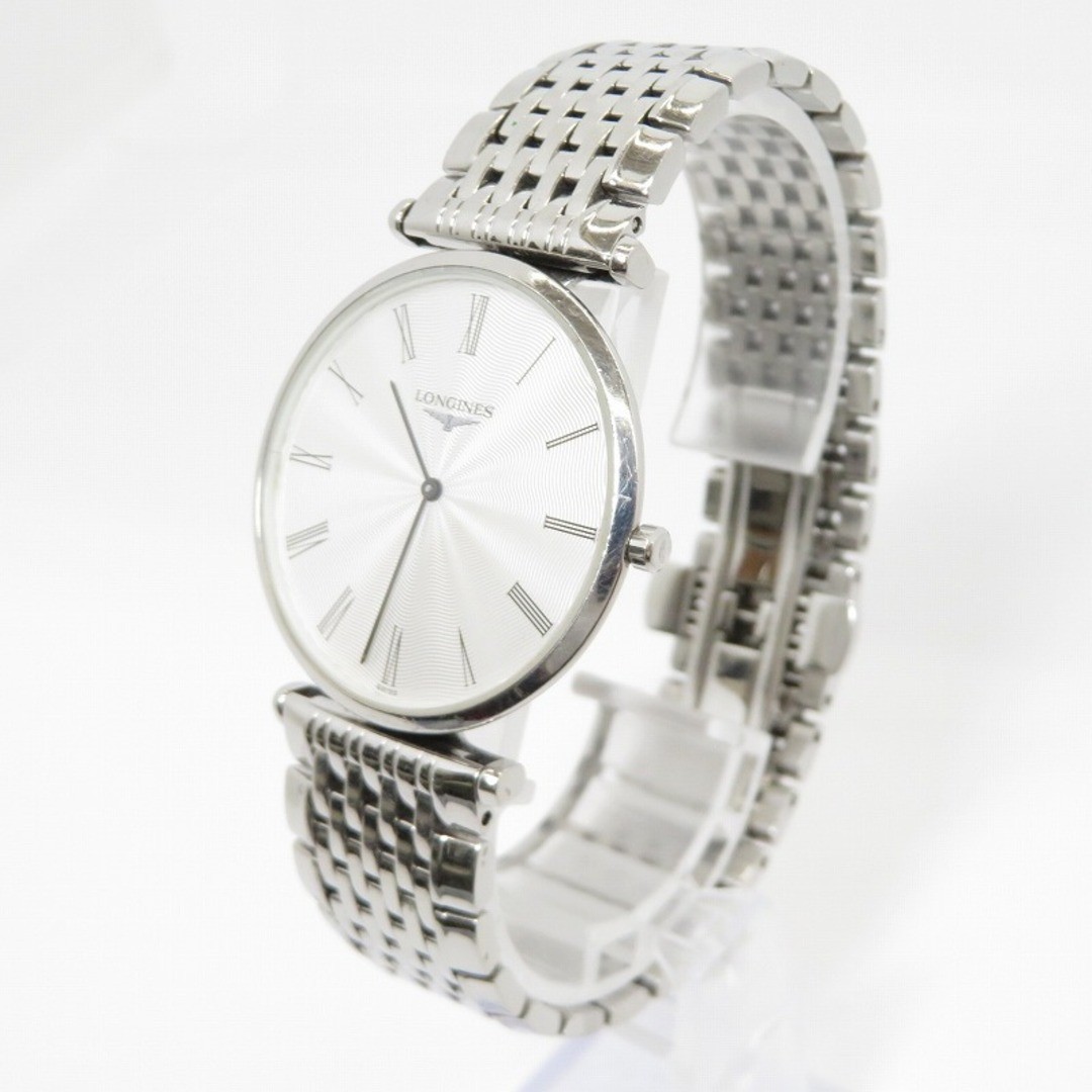 Longines Grand Classic Quartz Watch 34mm Analog Vintage From Japan
