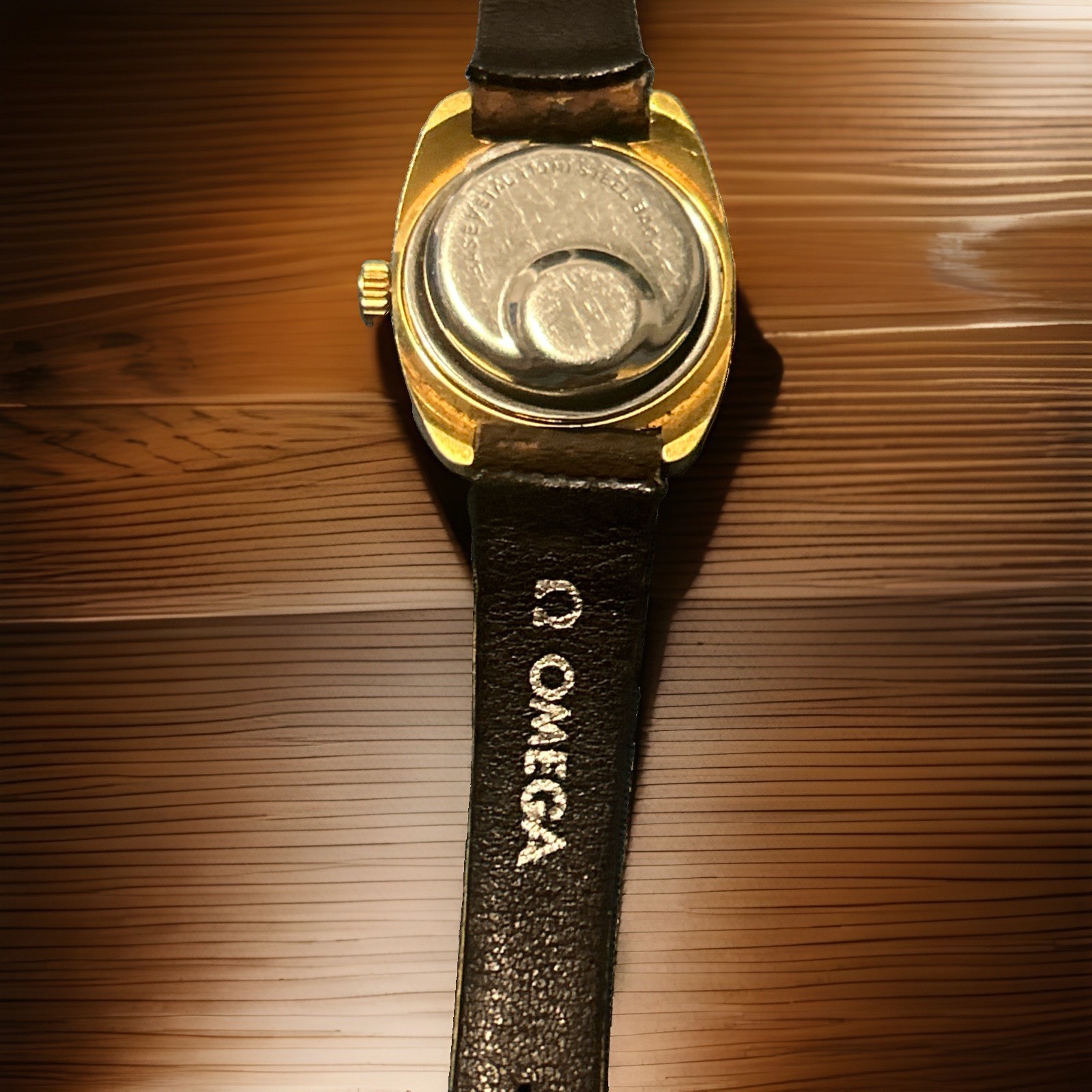 Gruen Precision Electronic (or Electric) lady’s watch (Running) Omega Leather