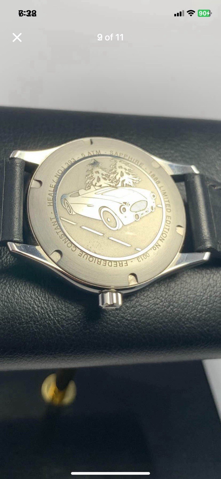 Frédérique Constant Vintage Healey Limited Edition 13/1888 Swiss Auto Box&Papers