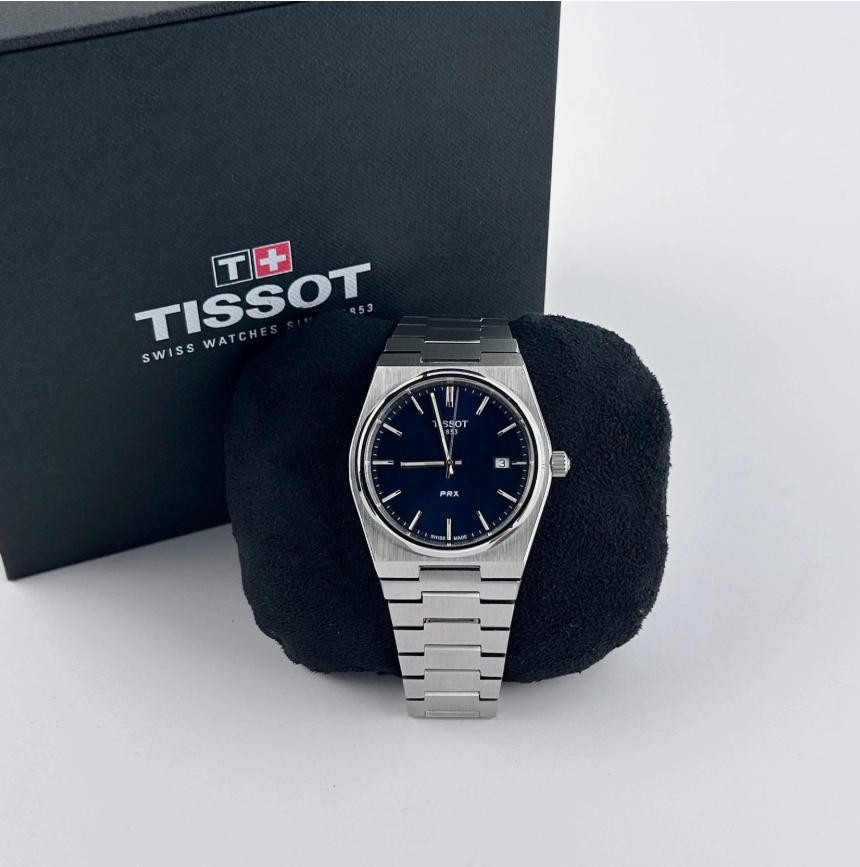 Tissot Men’s Classic PRX/316L Blue Stainless Steel Watch T137.410.11.041.00